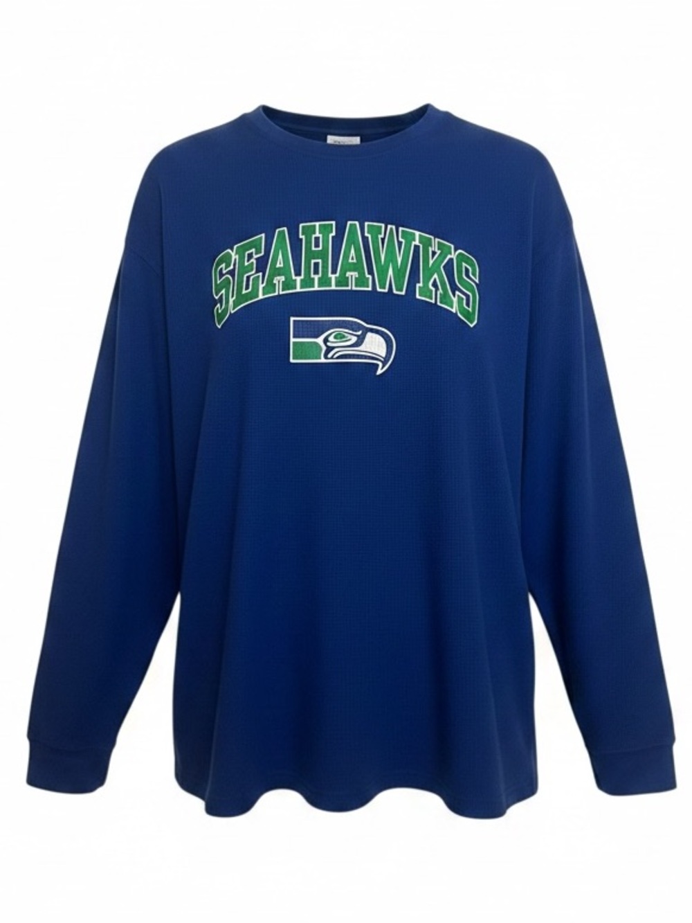 FANATICS Seahawks Navy Long Sleeve Tee - Size 2XL - NFL